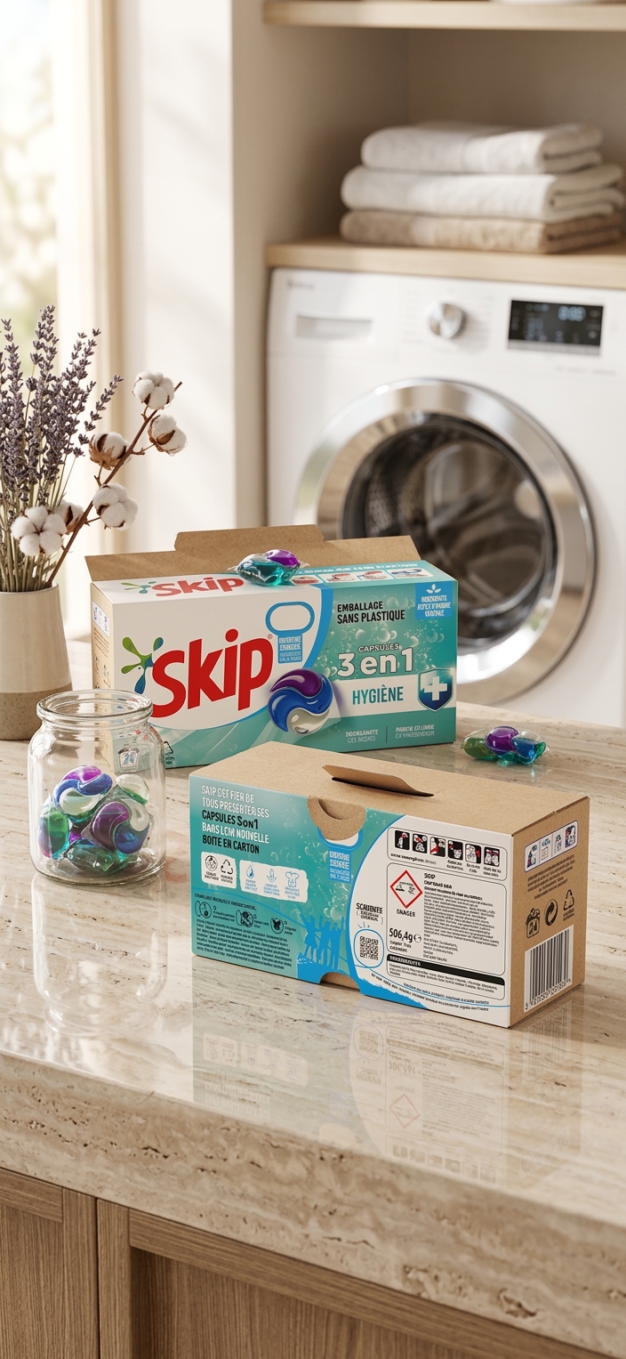 Propreté Éclatante : Skip 24 Pods