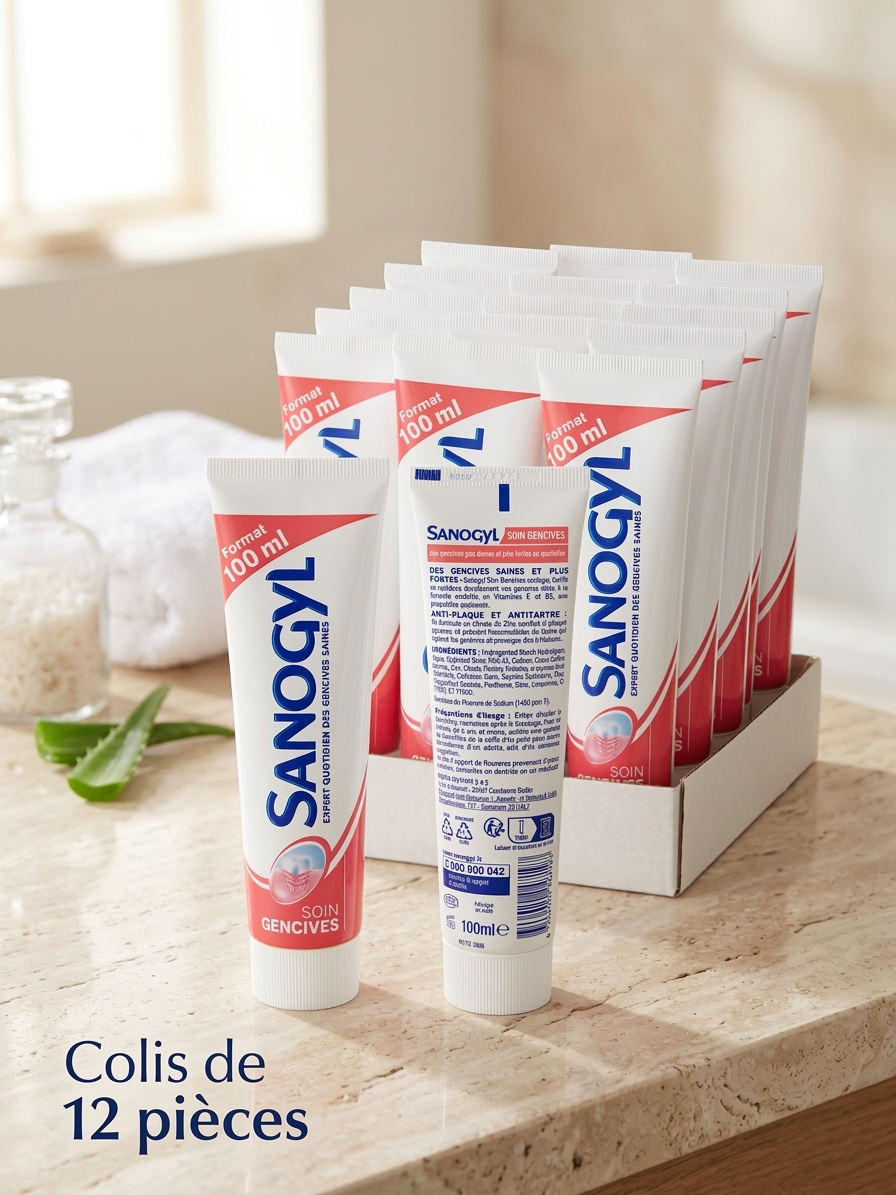 Dentifrice sanogyl ( colis de 12 pièces )