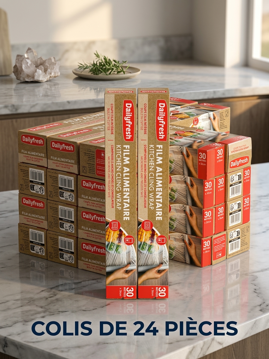 Film étirable 30cmx30m colis de 24 paquets