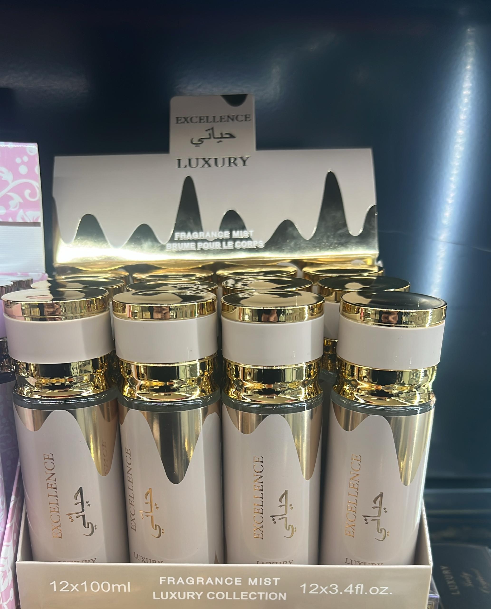 Brume parfum éclair colis de 12 pièces