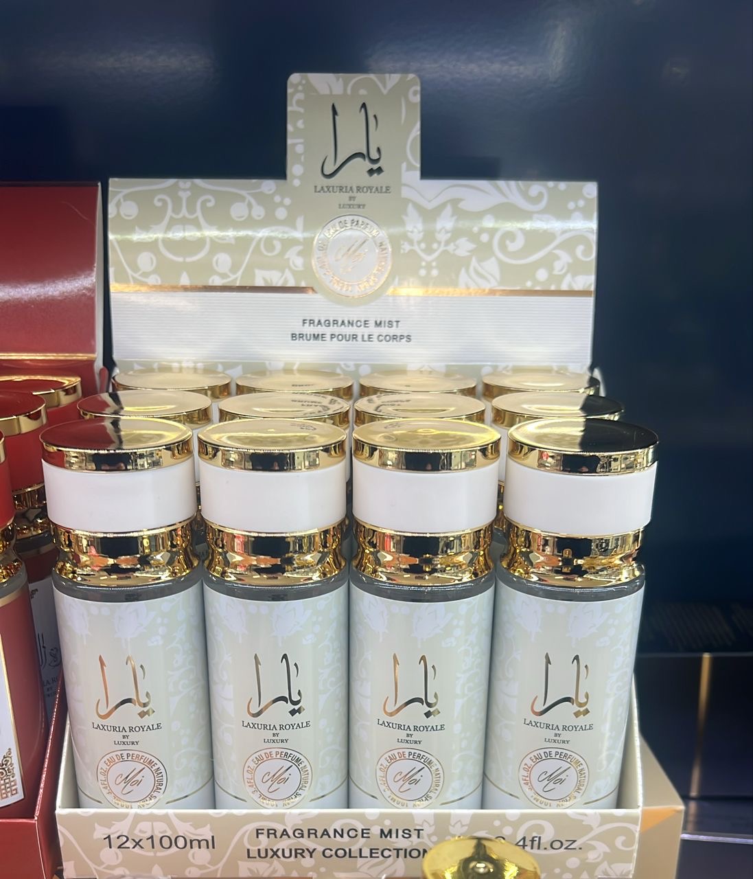 Brume parfum blanc colis de 12 pièces