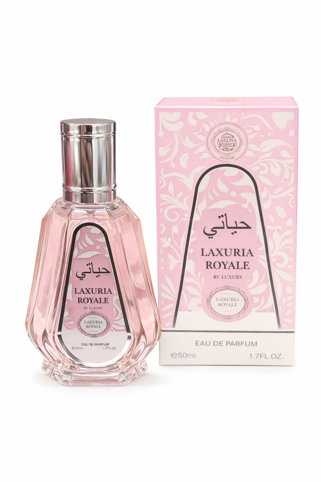 Parfum rose 50 ml colis de 12 pièces