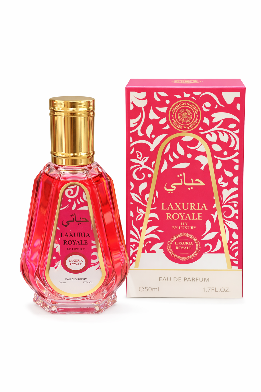 Parfum luxury fushia colis de 12 pièces